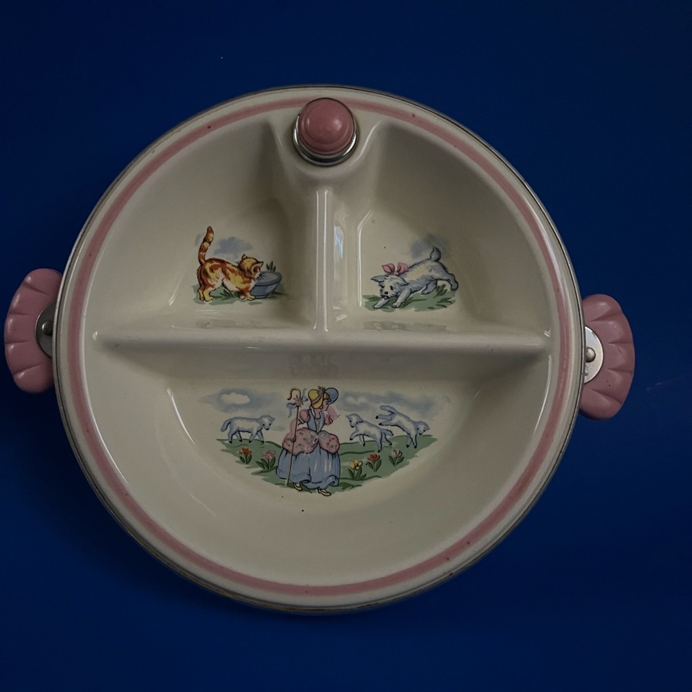 Vintage Child’s Hot Water Warming Dish